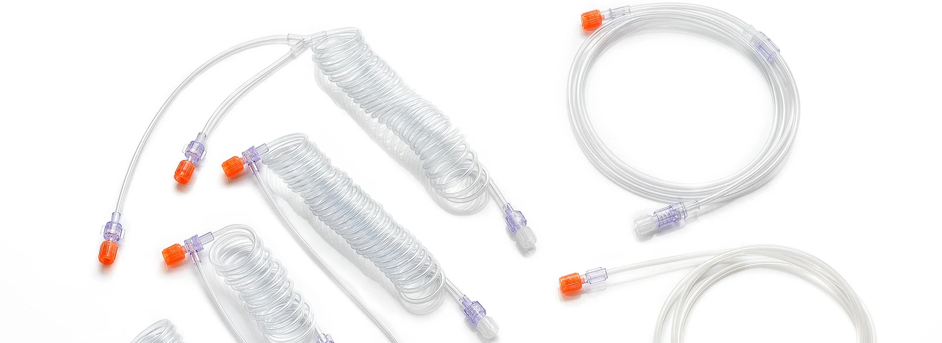 Medical pressure connector lines